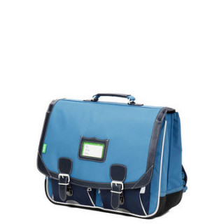 Cartable Tann's 41 cm Bleu de Prusse