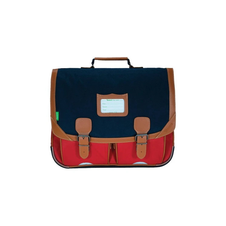 Cartable Tann's 41 cm Iconic Bleu/ Rouge