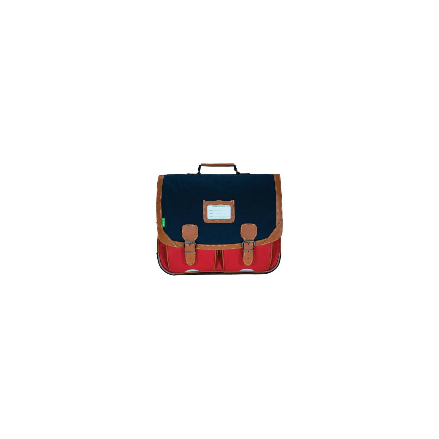 Cartable Tann's 41 cm Iconic Bleu/ Rouge