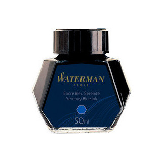 Encre Watermann 50 ml - Bleu serenité