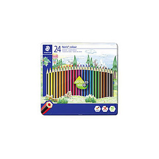 Crayon de couleur Staedtler boite de 24