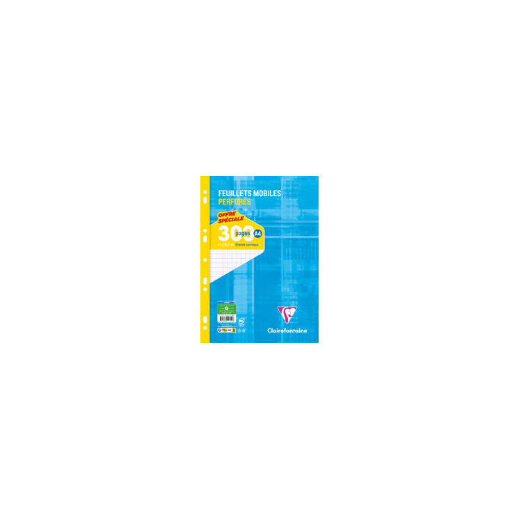 Feuilles simples Clairefontaine 21 x 29,7 cm - Seyes - Paquet de 300