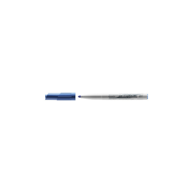 Marqueur Bic Velleda - 1741 - Point ogive - Bleu