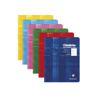 Cahier piqûre Clairenfantine, 170 x 220 mm 3 mm 12 x12