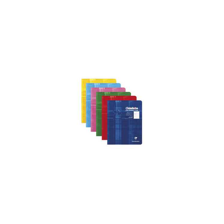 Cahier piqûre Clairenfantine, 170 x 220 mm 3 mm 12 x12