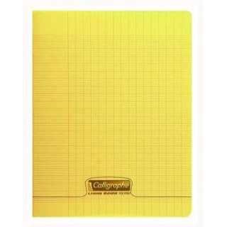 Cahier 90gr polypropylène 21x29,7 cm, 5X5, petits carreaux