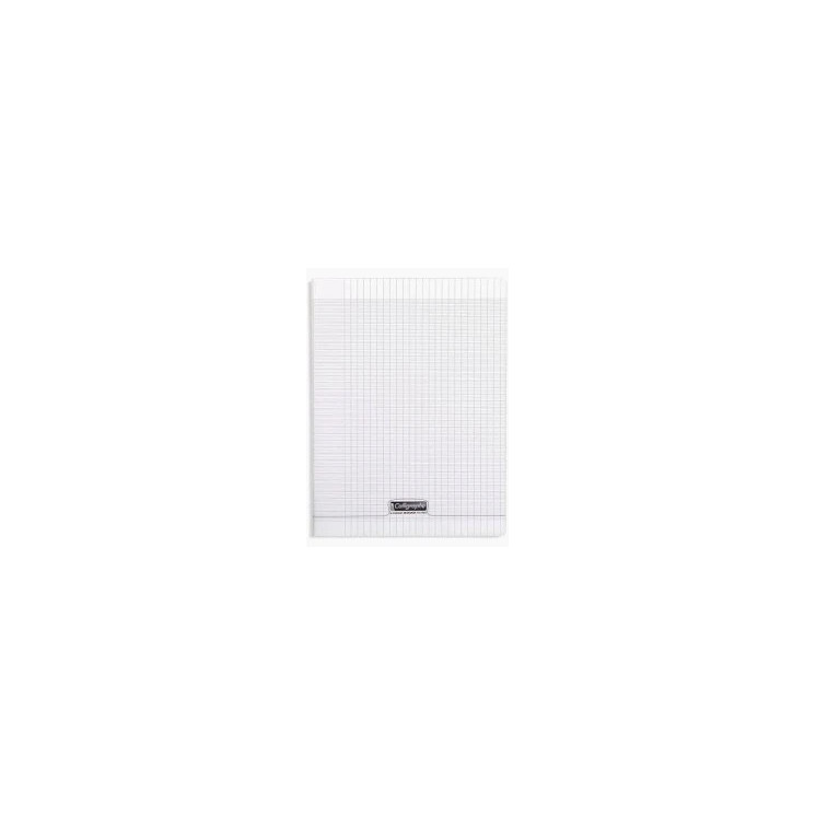 Cahier polypropylène 21x29,7cm- 5x5- 90 gr transparent