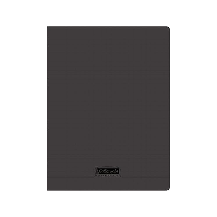 Cahier 24x32cm polypropylène- Calligraphe - séyès - 96 pages - 90gr