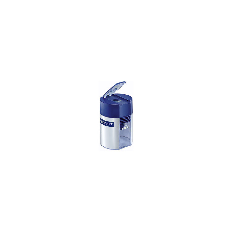 Taille crayon Staedtler - métal avec réservoir - 1 Trou