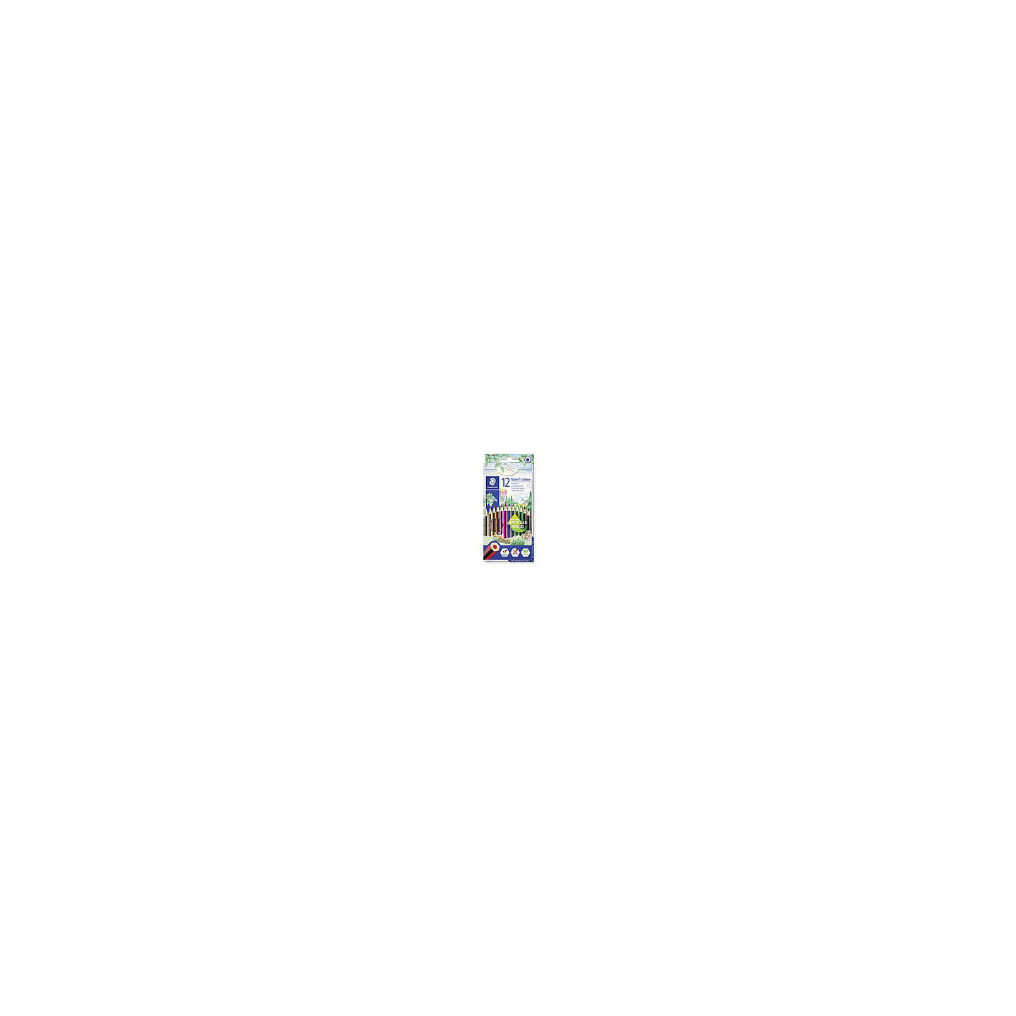 Crayon de couleur Staedtler 144 - Boite carton de 12