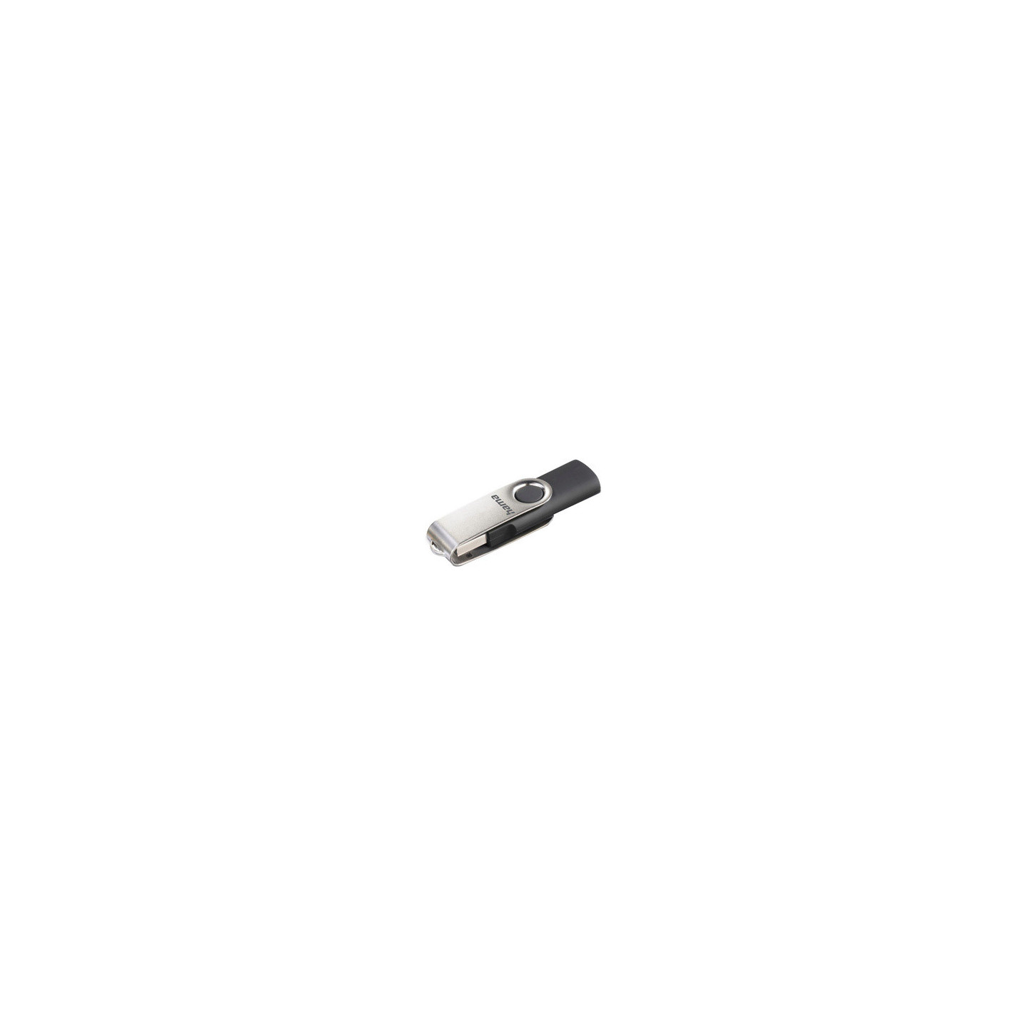 Clé USB 2.0 "Rotate", 8 GB, noir/argent