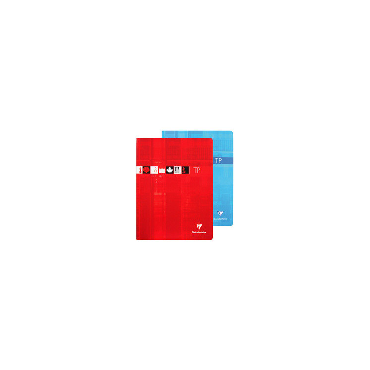 Cahier travaux pratiques, 240 x 320 mm, séyès  80 pages