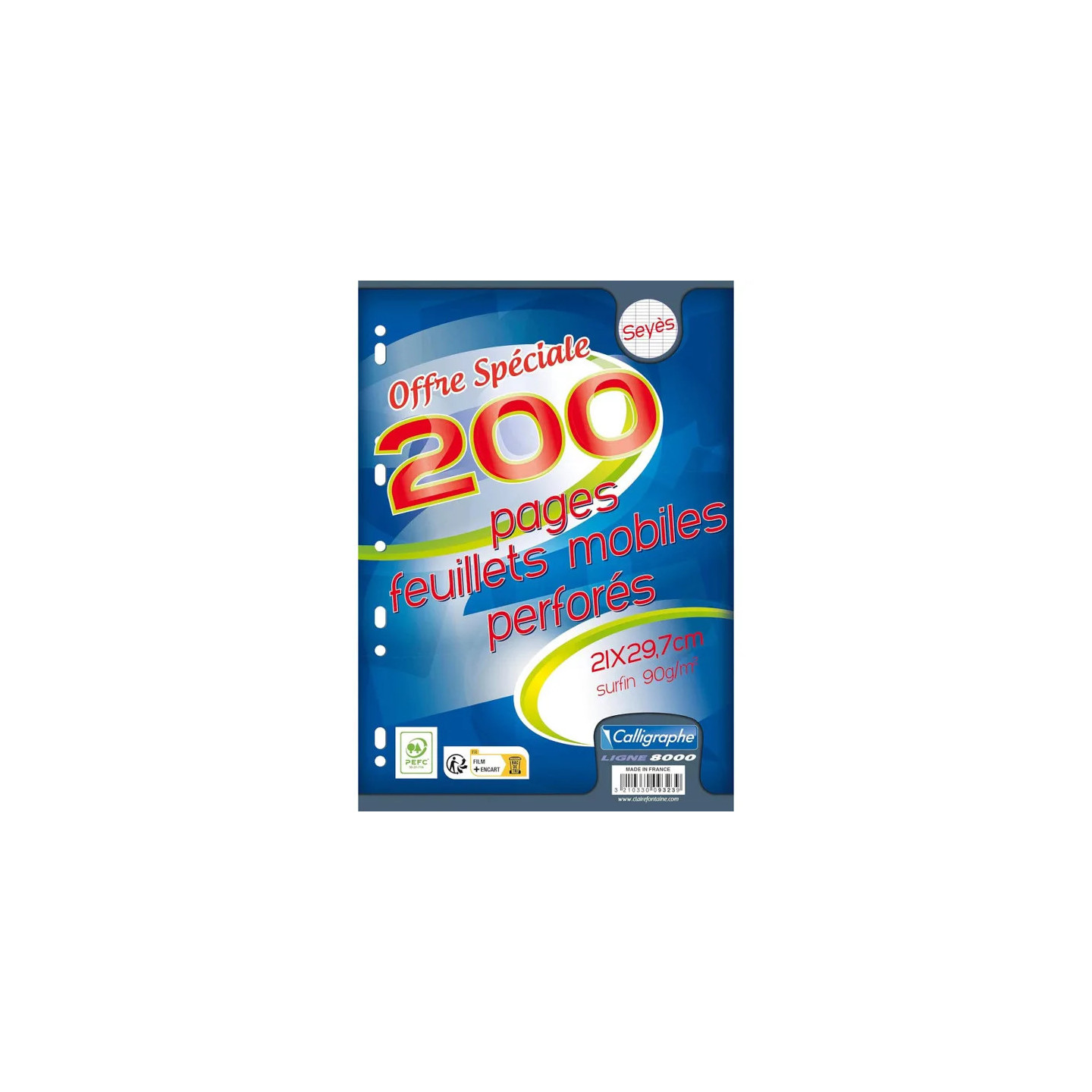 Feuilles mobile 21 x 29,7 - Callligraphe - Paquet de 200