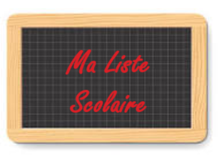 ma liste scolaire